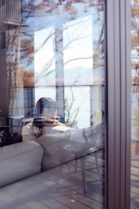 Vila Away From Noise,View Fuji Mt In The Designer House Yamanakako Exteriér fotografie