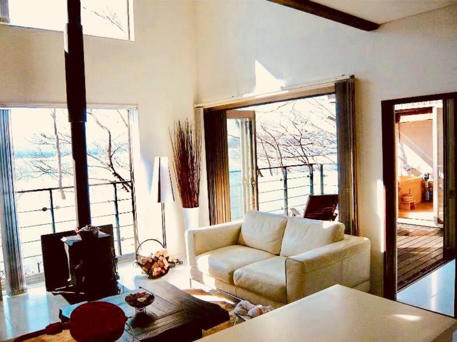 Vila Away From Noise,View Fuji Mt In The Designer House Yamanakako Exteriér fotografie